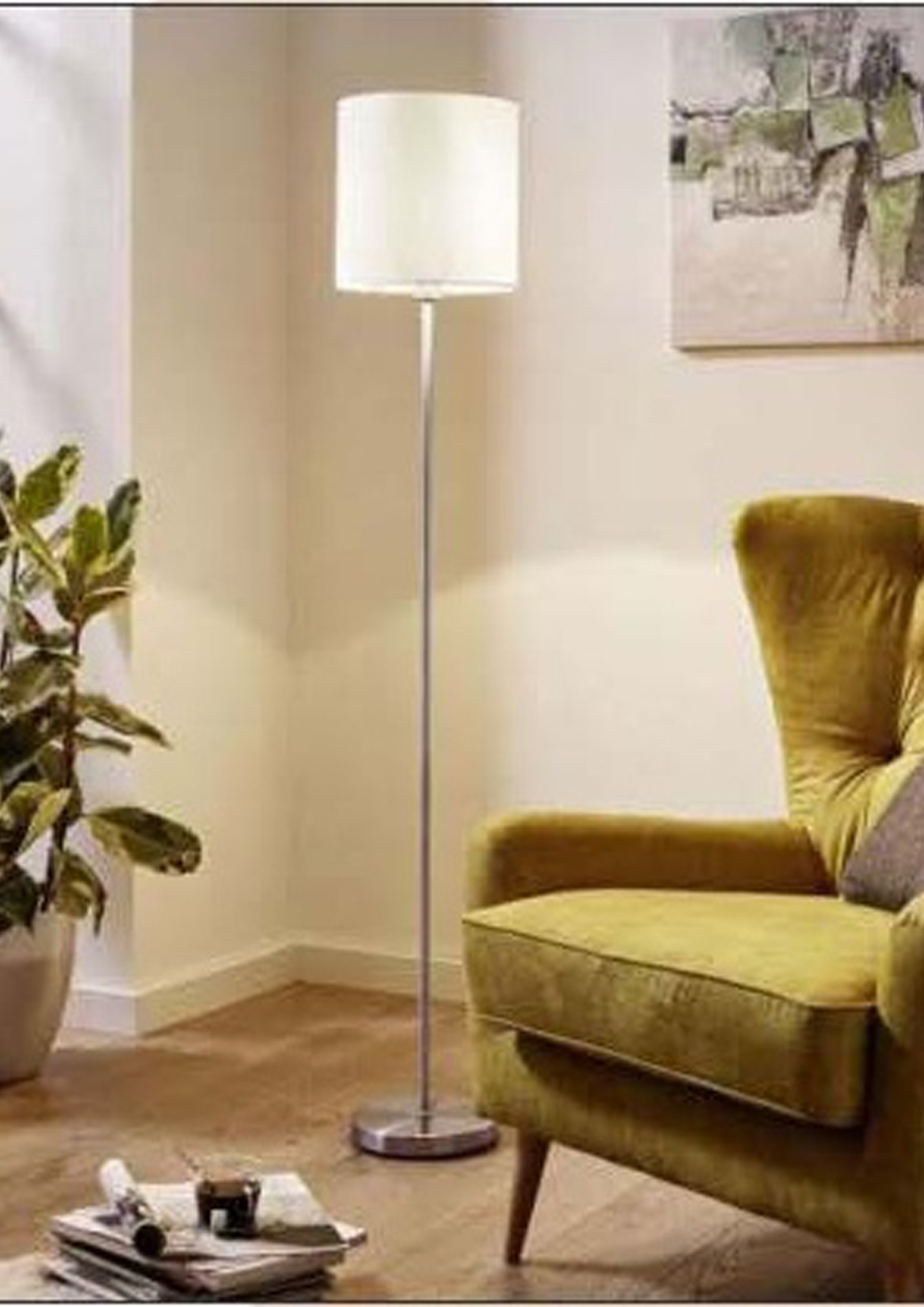 Beyond Lights - Silver Floor Lamp- GL